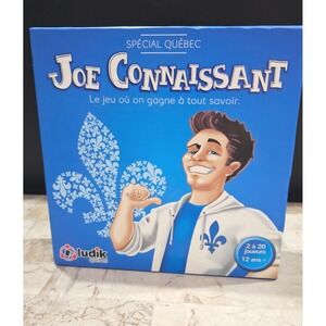 Joe Connaissant Special Quebec Party Game Ludik Quebec Ages 12 Plus 2 to 20 Play